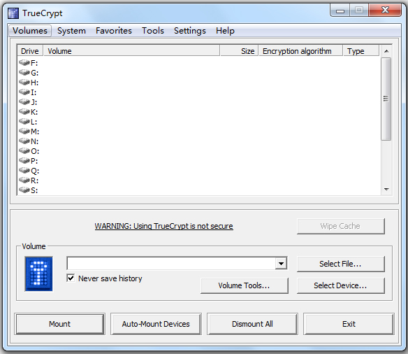 TrueCrypt(开源加密软件)