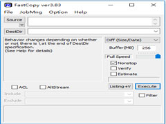 Fastcopy英文绿色版(拷贝工具) V3.9.2.0