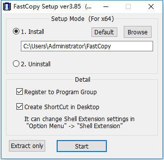 Fastcopy