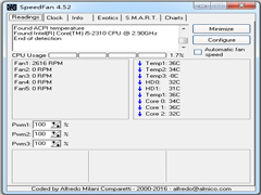 SpeedFan英文安装版 V4.52