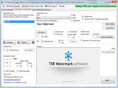 TSR Watermark Image英文安装版(图片加水印工具) V3.6.0.9