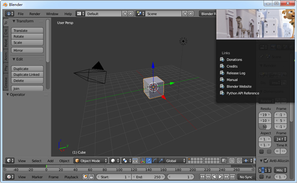 Blender(3D建模软件)