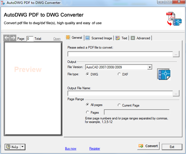 AutoDWG PDF to DWG Converter 2020中文破解版 V4.01