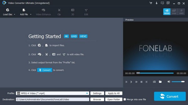 FoneLab Video Converter Ultimate特别版(视频格式转换软件) V9.3.16