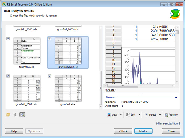 RS Excel Recovery中文破解版 V2.9