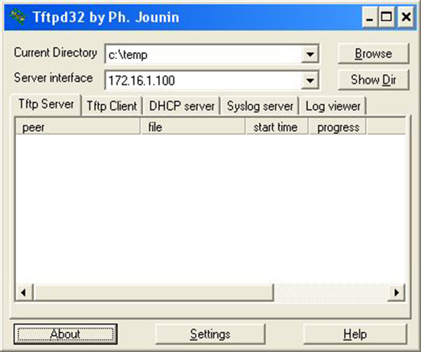 Tftpd32绿色汉化版 V4.0