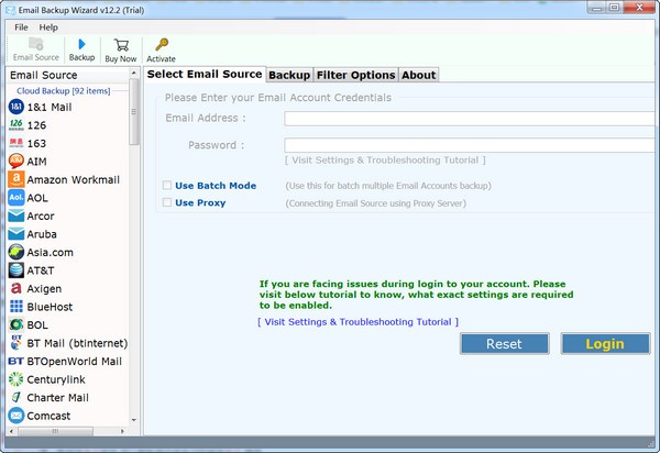 Email Backup Wizard中文破解版 V11.7