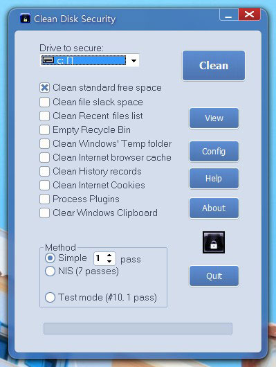 Clean Disk Security注册版 V8.0.5