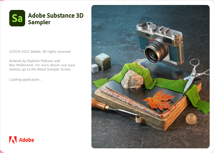 Substance 3D Sampler破解版(sa 3D材质管理软件) V3.3.2