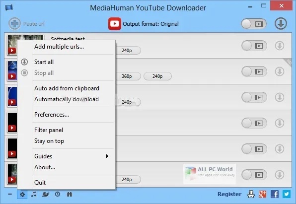 MediaHuman YouTube Downloader激活版(YouTube 视频下载工具) V3.9.9.73