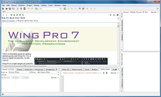 Wingware python IDE绿色破解版 V7.0.0.11