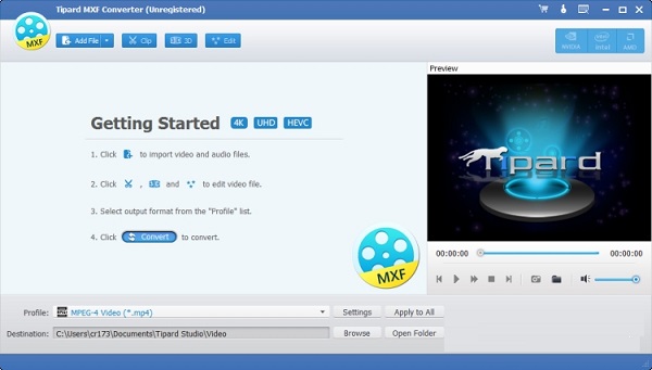 Tipard MXF Converter破解版 V9.2.32