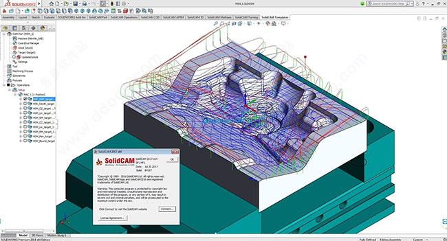 SolidCAM2017破解版(附安装教程)