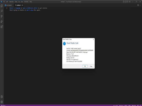 Visual Studio Code官方版(代码编辑器) V1.68.0
