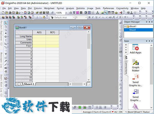 OriginPro 2020 v9.7 激活破解版（附破解补丁+序列号）