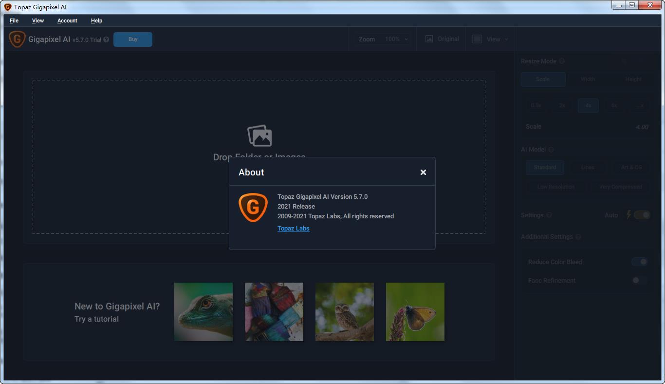 Topaz Gigapixel AI破解版5.7 免费版
