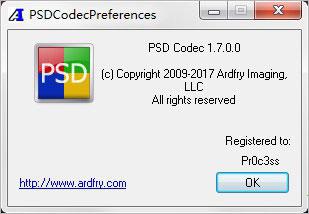 PSD Codec汉化破解版(PSD缩略图插件) V1.7.0