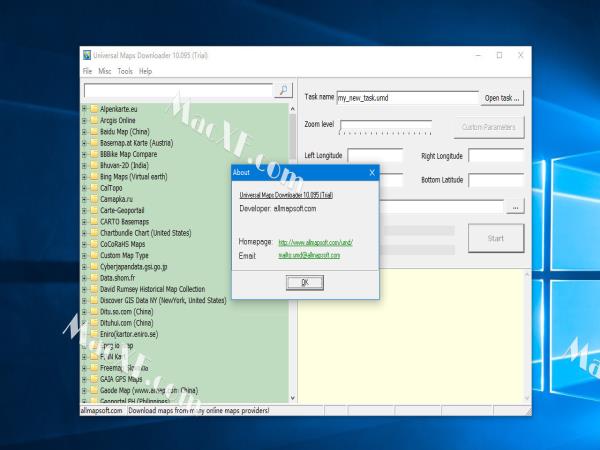 AllMapSoft Universal Maps Downloader(通用地图下载工具)v10.095激活版