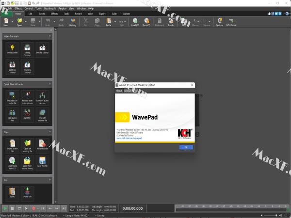 NCH WavePad(音频编辑软件)v16.46激活版