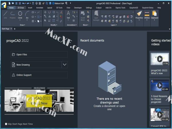 progeCAD 2022 Pro(CAD工业制图软件)v22.1 中文激活版