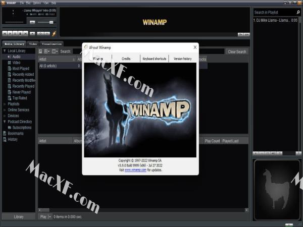 Winamp Pro(音乐播放器)5.9.9999官方版