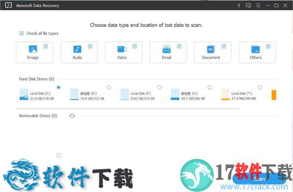 Aiseesoft Data Recovery v1.1.6 中文破解版(附安装教程+破解补丁)