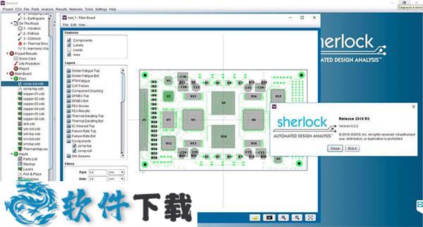 ANSYS Sherlock Automated Design Analysis 2019 R3破解版（附安装教程）