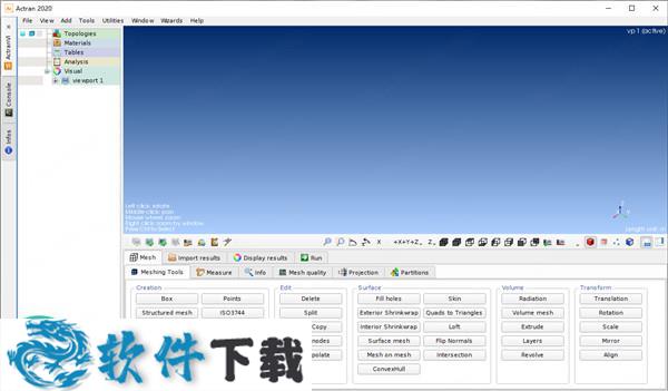 MSC Actran 2020 破解版(附许可证文件)