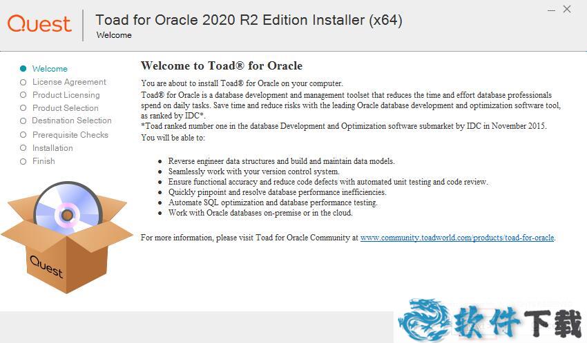 Toad for Oracle 2020破解版安装教程