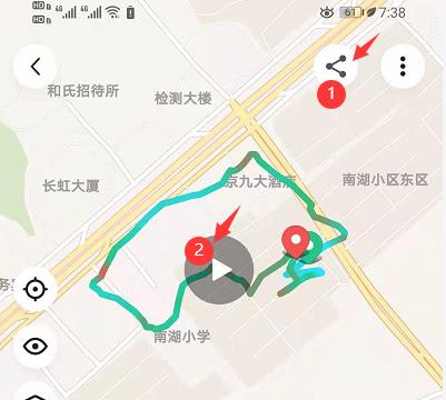 keep跑步路线图怎么分享